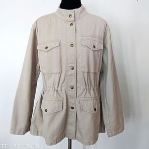 Gap khaki utility jacket